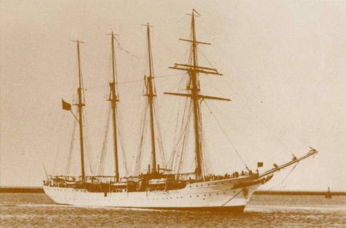 Spanish Navy training ship JUAN SEBASTIAN D' ELCANO.