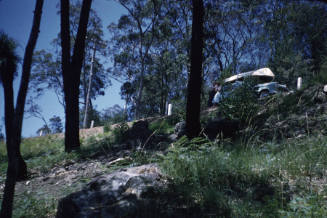 Bayview Estate site view looking up slope  slide