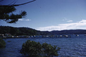 Bayview water view with yachts slide