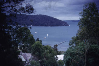 Looking toward Scotland Island slide