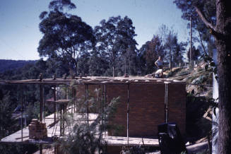 Brick building construction slide