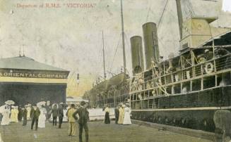 Departure of RMS VICTORIA