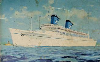 SS AUSTRALIS Chandris Lines the largest one class liner in the world