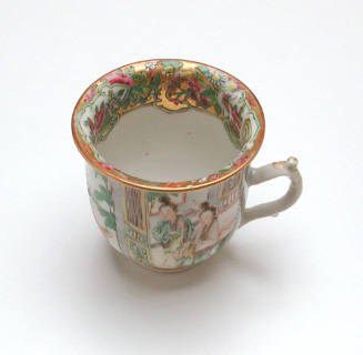 Teacup from a dinner service made for George Francis Train
