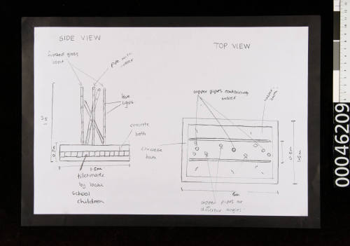 Concept design for the SIEV X National Memorial in Canberra by Emily Wallace, Steph Blyth and Emma Hewitt