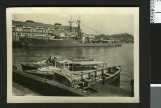 HMS TUMULT at Garden Island Sydney Harbour