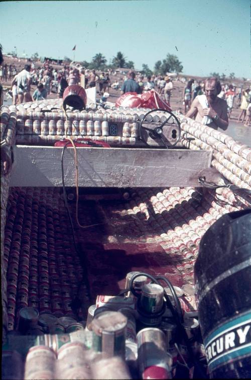 Slide of Beer Can Regatta  1976