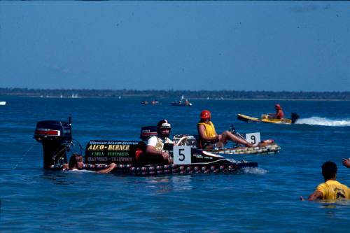 Slide of Beer Can Regatta  1978