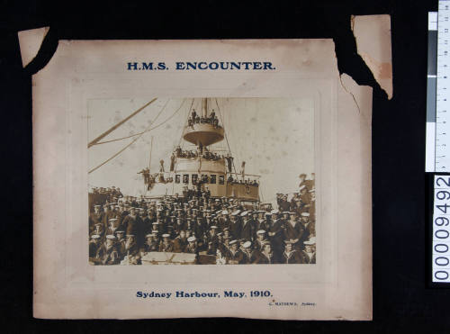 Ship's complement, HMS ENCOUNTER