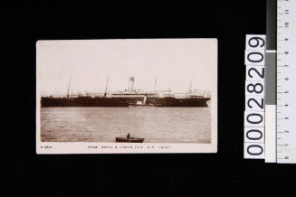 Shaw, Savill & Albion Co's SS IONIC