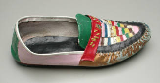 Right shoe worn by Harold Tanner (Poncho)
