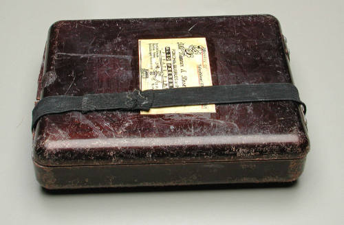 Makeup case used by Harold Tanner (Poncho)