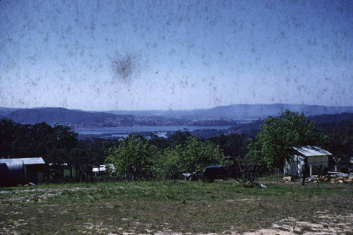 Overlooking Gosford slide