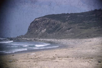 Glenrock headland and beach slide