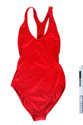 Robin Garland Australia one piece red swimsuit