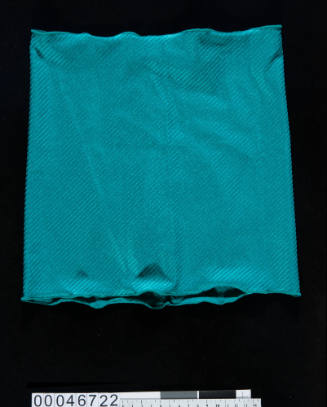 Aquamarine tube top from women's two-piece swimsuit by Robin Garland Australia