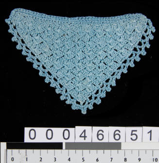 Crocheted triangle