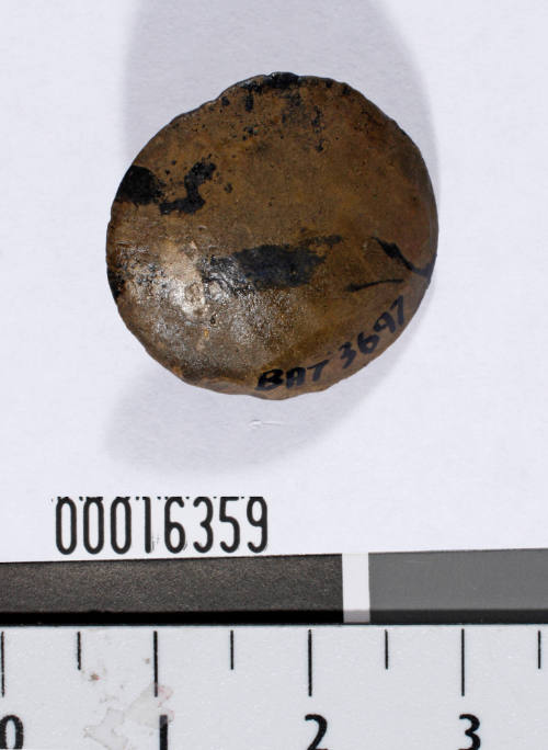 Button,  excavated from the wreck site of the BATAVIA