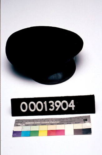 RANVR Officer's peaked cap : Engineer Lieutenant Commander Norman Warren Waterhouse