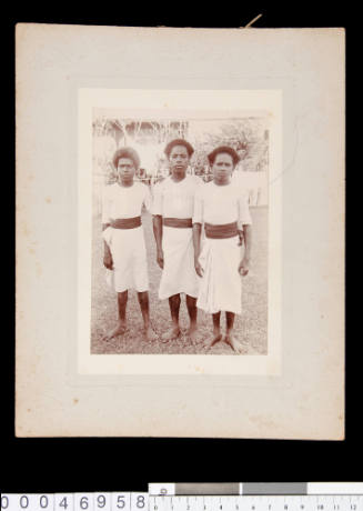 Three young converts, New Britain