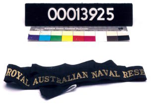 Royal Australian Naval Reserve (RANR) cap tally