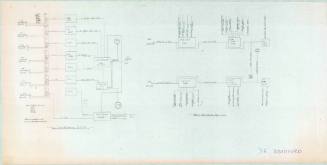 Plan of an air conditioning circuit from a 72 foot Bradford vessel