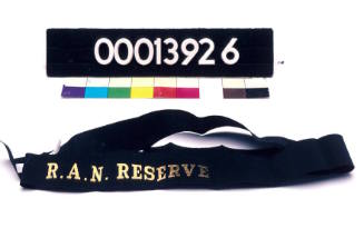 Royal Australian Naval Reserve (RANR) cap tally