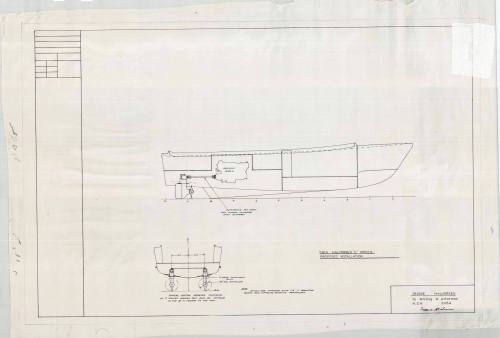 Trygve Halvorsen plan for engine installation of a vessel