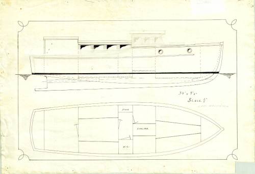 Lars Halvorsen design lines of a vessel