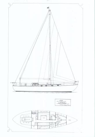 Plan of the yacht FREYA