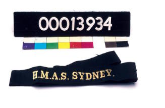 HMAS SYDNEY cap tally