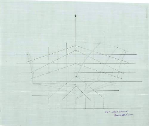 Boat lines for a 38 foot vessel