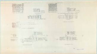 Plan of a circuit from a 72 foot Bradford vessel