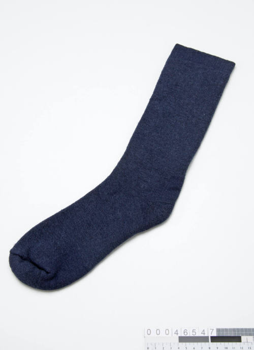 Sock from a DPNU Disruptive Pattern Navy Uniform