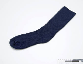 Sock from a DPNU Disruptive Pattern Navy Uniform