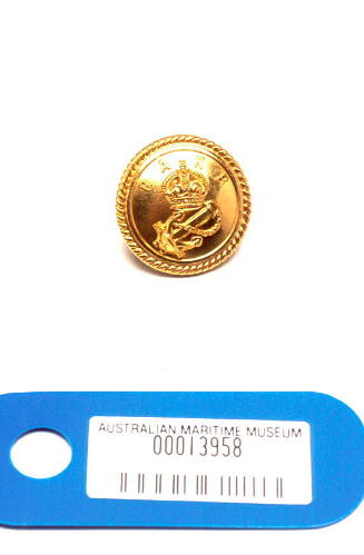 Royal Australian Naval Brigade button
