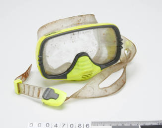 Plastic goggles used during the LOT 41 voyage