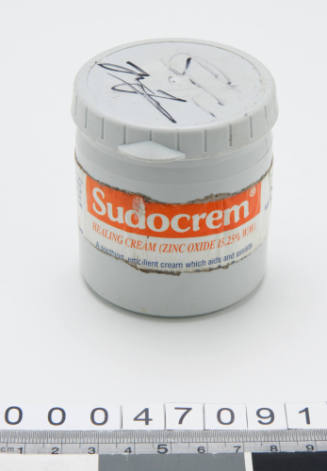 Sudocrem healing cream used during LOT 41 voyage