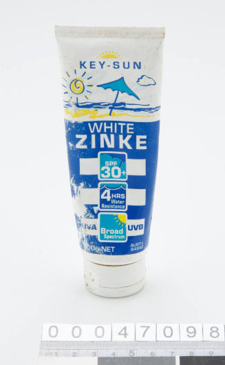 Key-Sun Clear Zinke cream taken on board LOT 41
