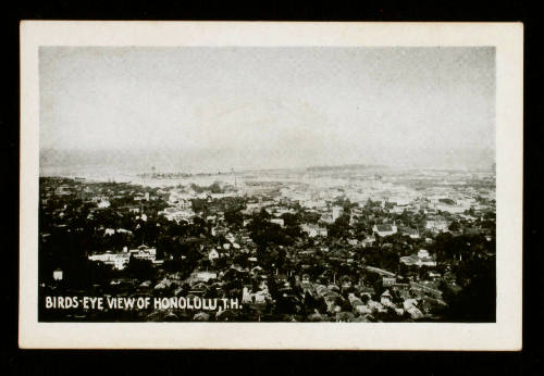 Birds Eye View of Honolulu, TH