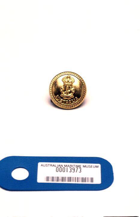 Large size Royal Australian Navy button