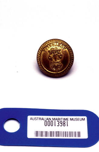 Large size Royal Australian Navy button