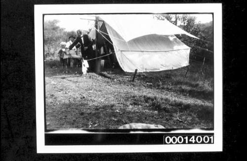 Nossiter family camping trip, 1923