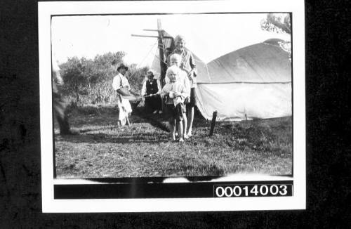 Nossiter family camping trip, 1923