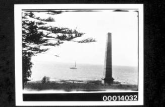 Stone obelisk, NSW coast