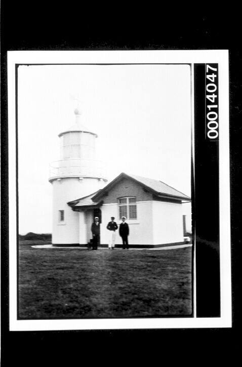 Visiting a lighthouse, possibly at Crookhaven Heads