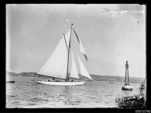 Yacht MORNA sailing on Sydney Harbour