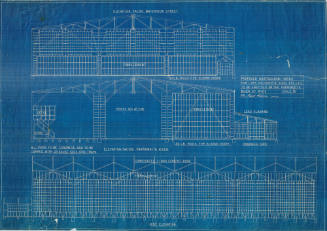 Building plan for Halvorsen boatbuilding yards at Ryde