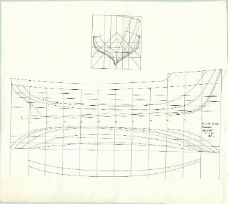 Lines plan of an Otter trawler