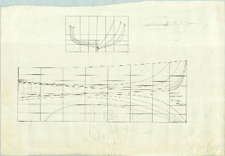 Lines plan of a 30 foot work boat